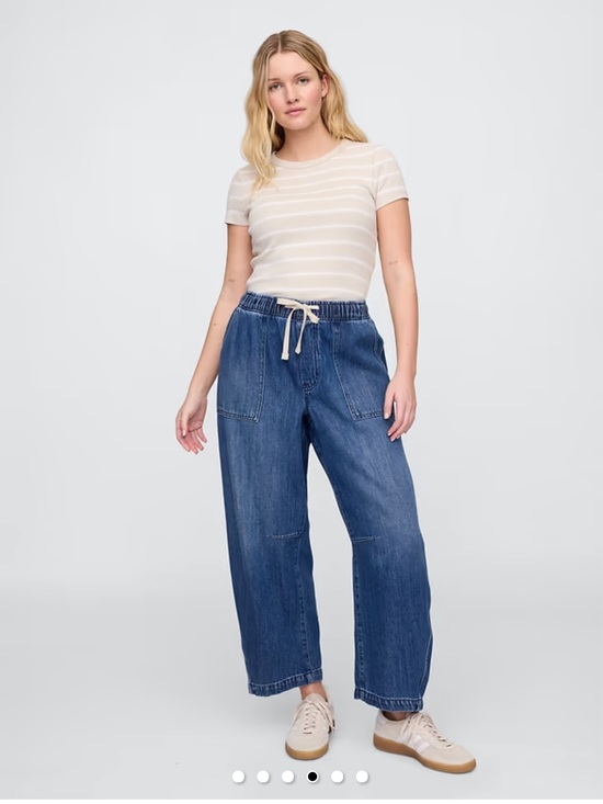 GAP Factory Denim - Women’s Gap Factory barrel pull on jeans